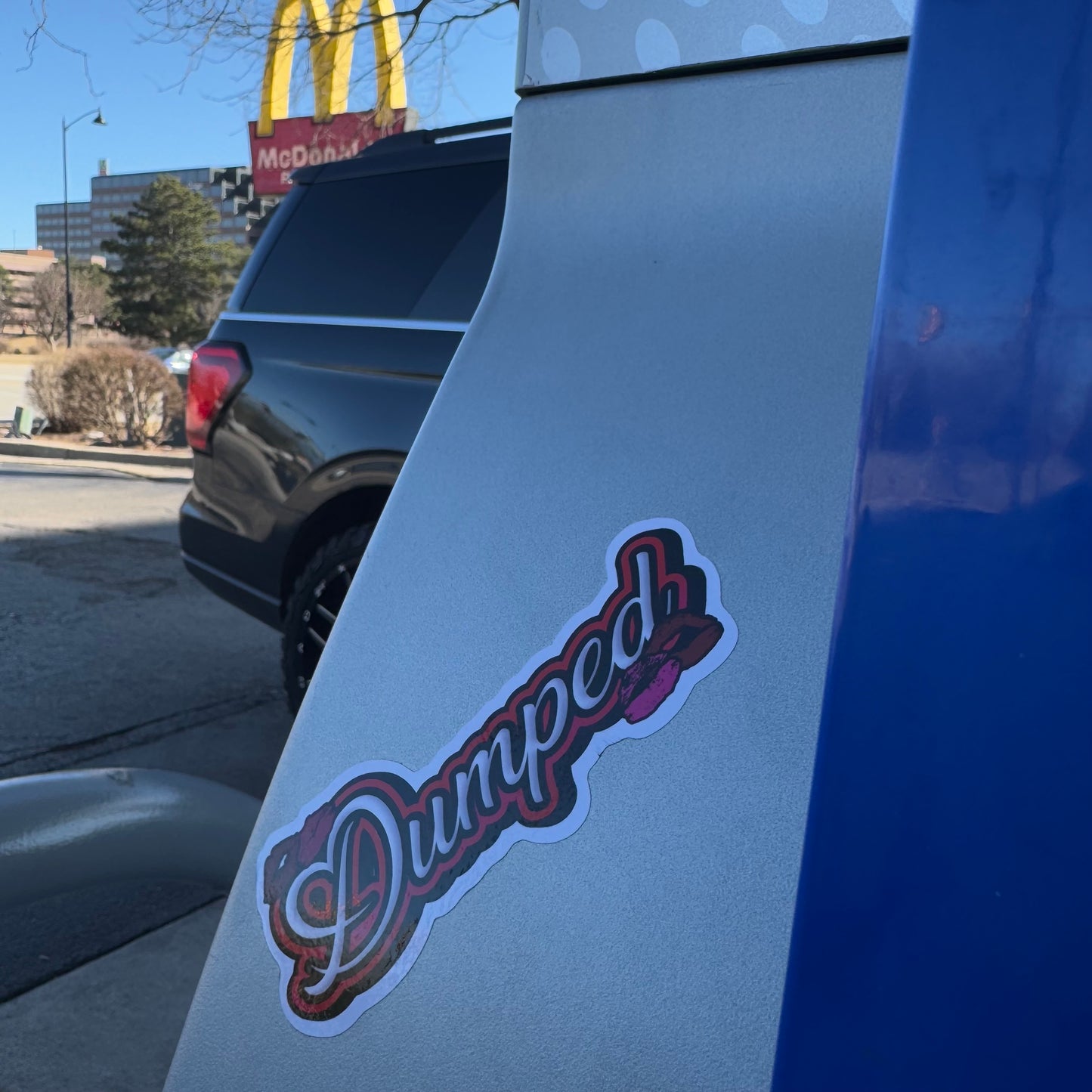 Dumped Kiss Sticker