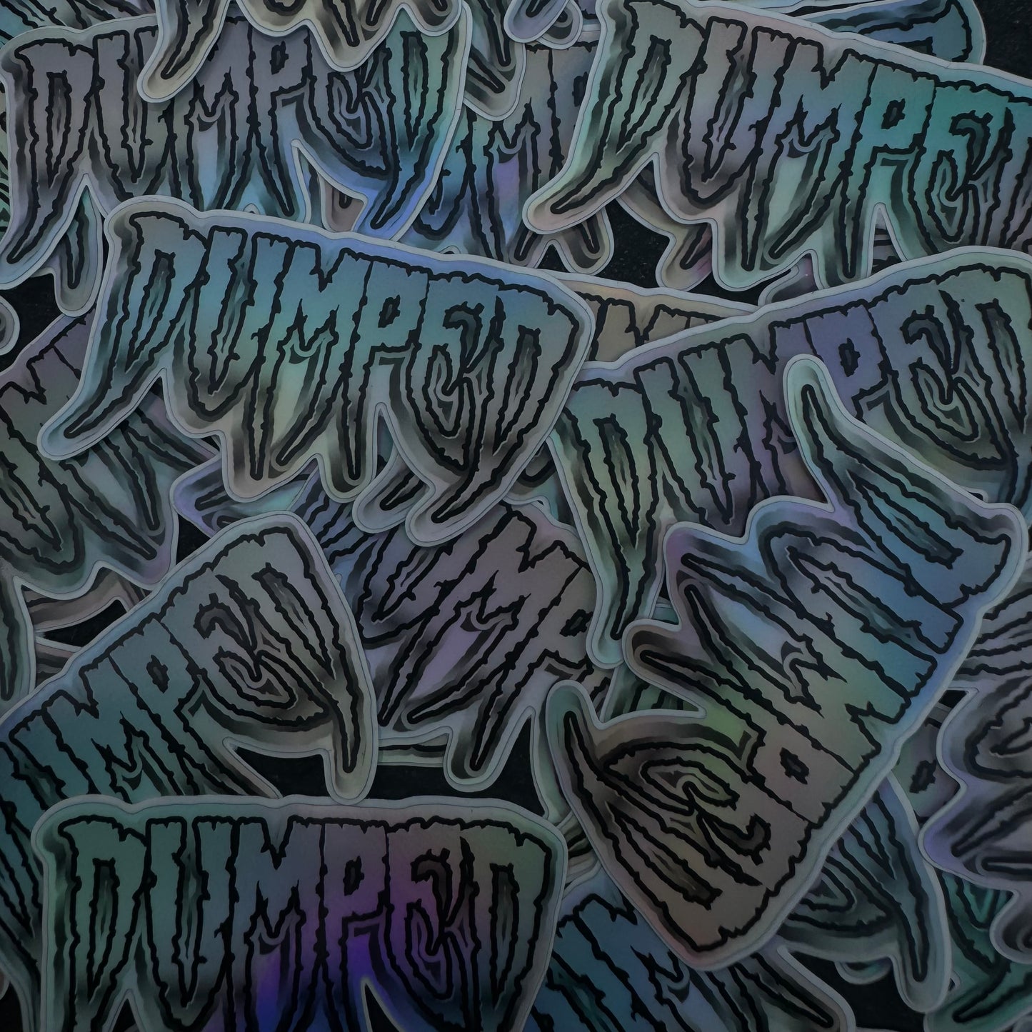 Holographic Vamp sticker