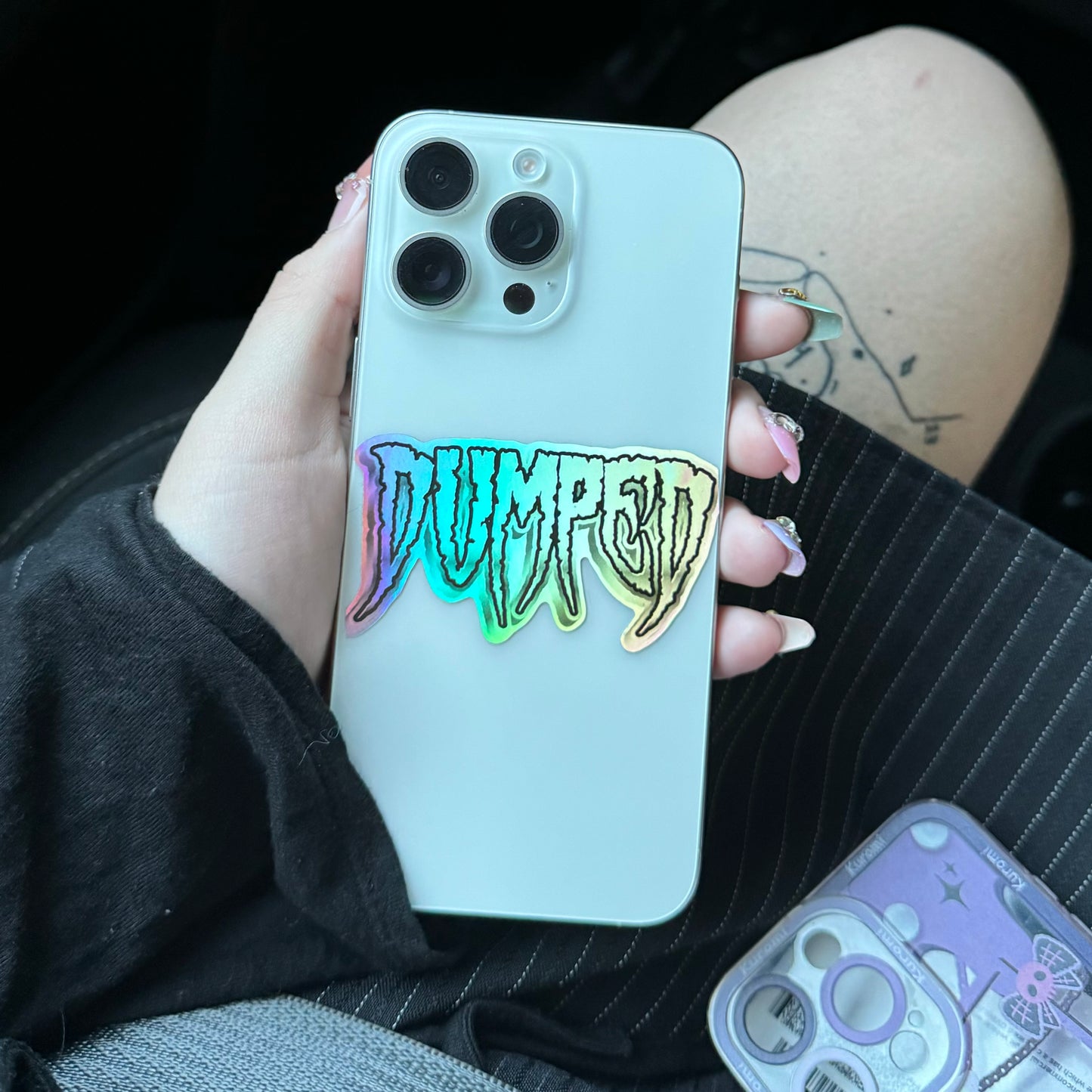 Holographic Vamp sticker